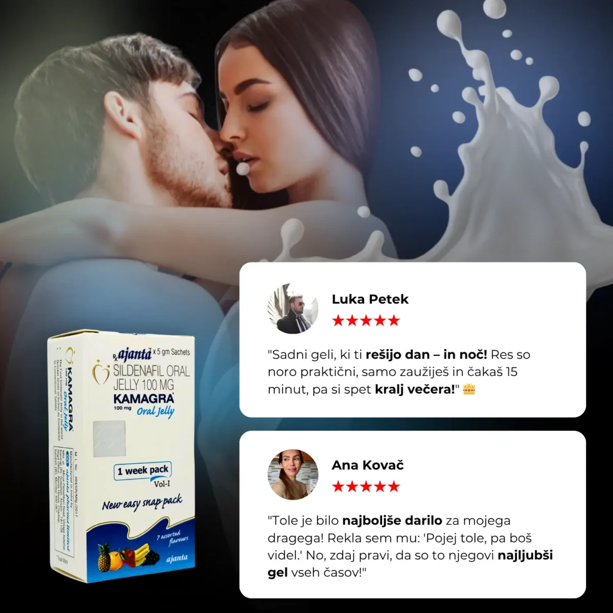 KAMAGRA GEL 5 Kamagra Gel - Oral Jelly